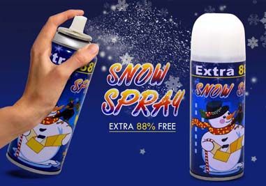 Doremon Snow Party Spray Pink
