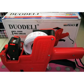 Duodeli Price labeller MX5500EOS Sticker Applicator Handheld Pricing Gun