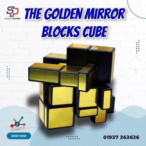 The Golden Mirror Blocks Cube
